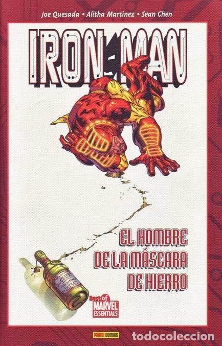 C&oacute;mics: Iron Man. El hombre de la m&aacute;scara de hierro. Best of Marvel Essentials