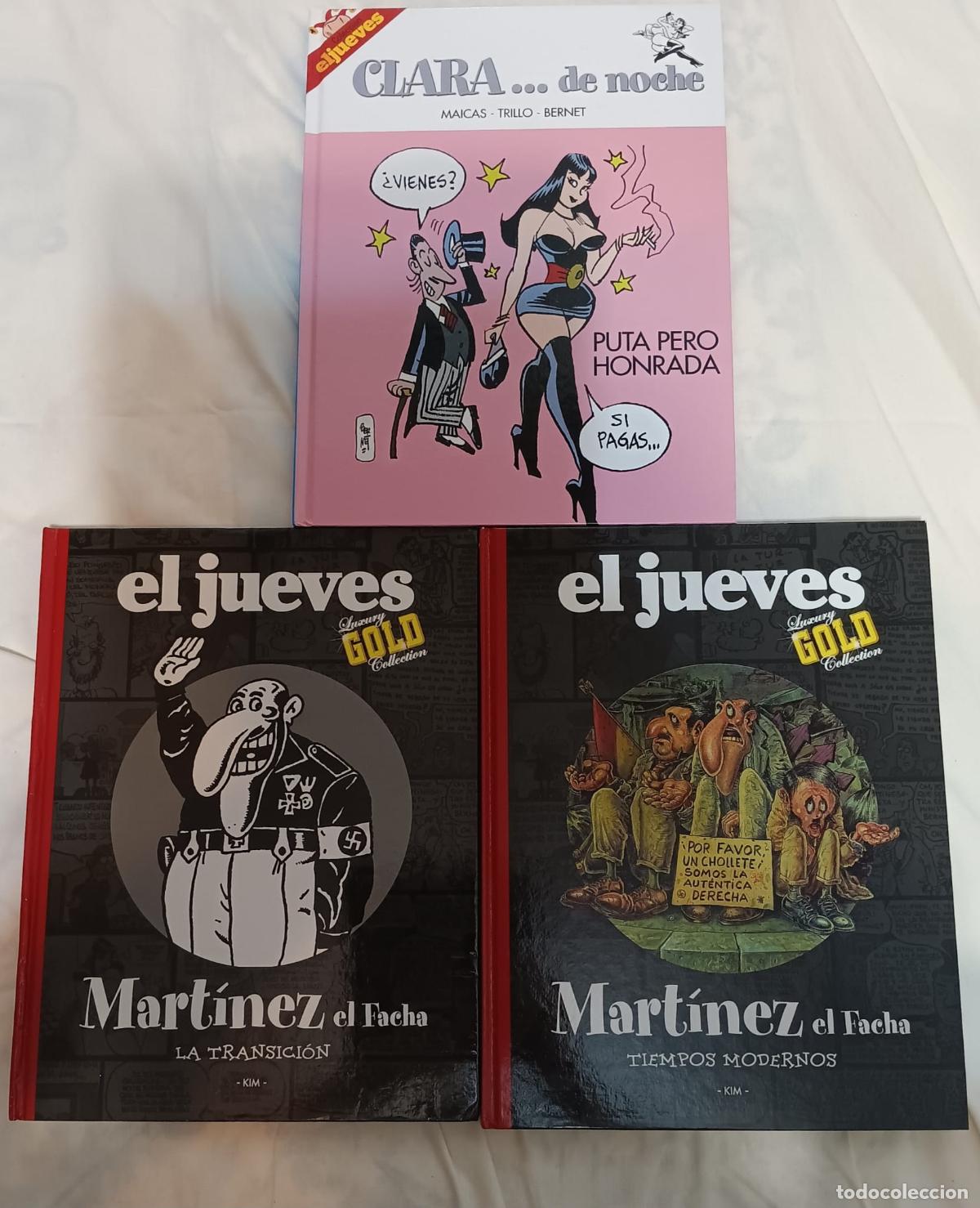 C&oacute;mics: Mart&iacute;nez el facha y Clara de noche, de El Jueves. Ocasi&oacute;n x los 3