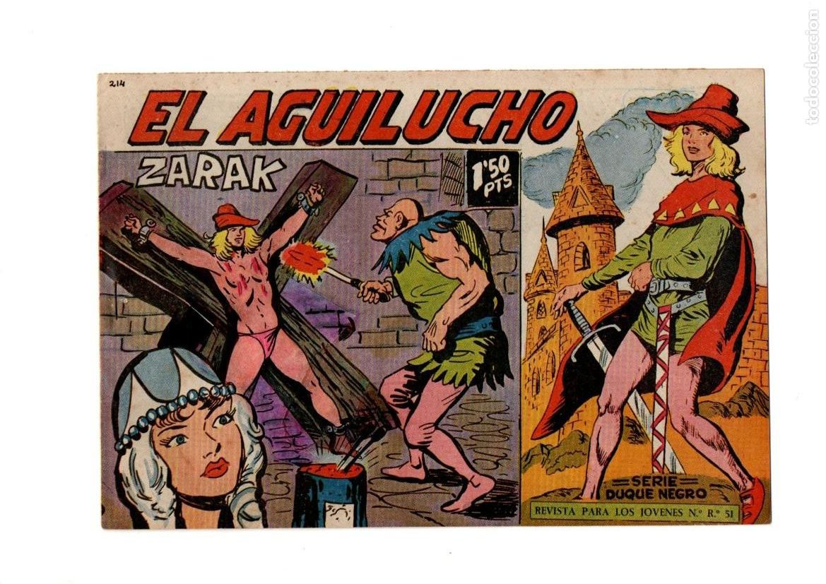 C&oacute;mics: El Aguilucho N&ordm; 67. es Original del A&ntilde;o 1959. es muy dif&iacute;cil Dibujante Don Manuel Gago