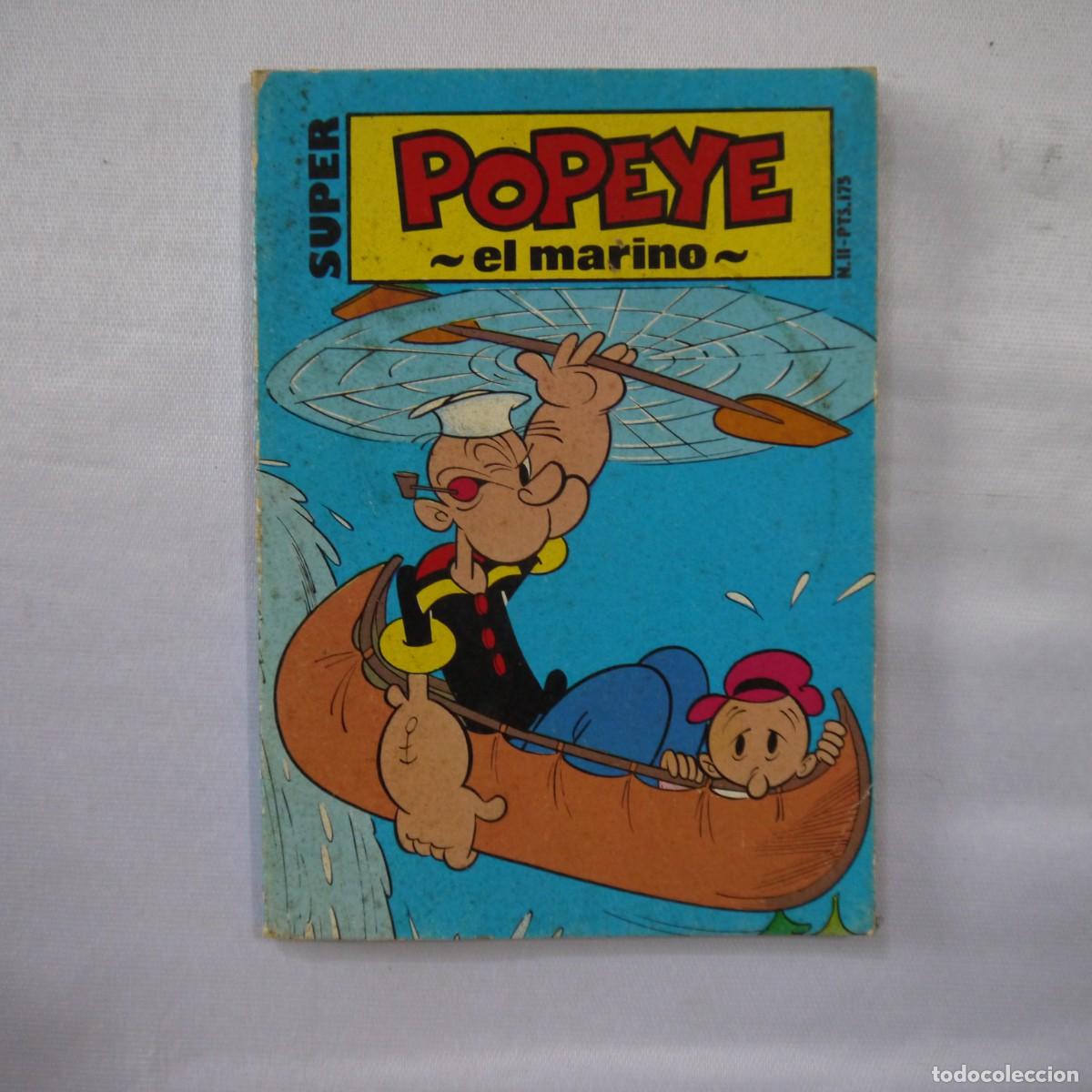 C&oacute;mics: TEBEO / C&Oacute;MIC SUPER POPEYE EL MARINO N.&ordm; 11 175 PTS. - 1990 - Foto 1