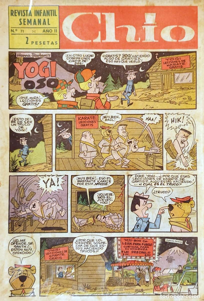 C&oacute;mics: ANTIGUO LOTE DE 2 REVISTA INFANTIL ( CHIO ) DE S.A.R.P.E. EDICIONES 1963