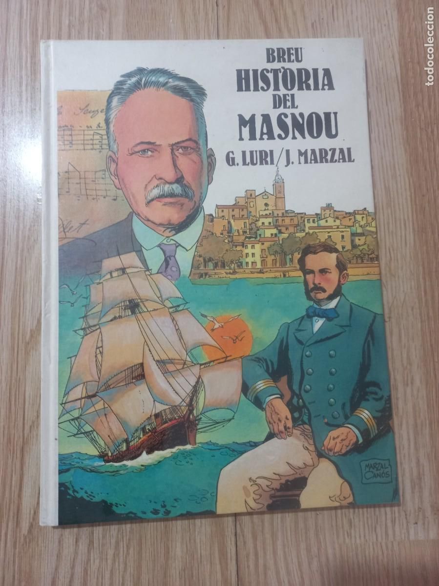 C&oacute;mics: BREU HISTORIA DEL MASNOU, POR G. LURI Y J. MARZAL EDITADO EN CATALAN