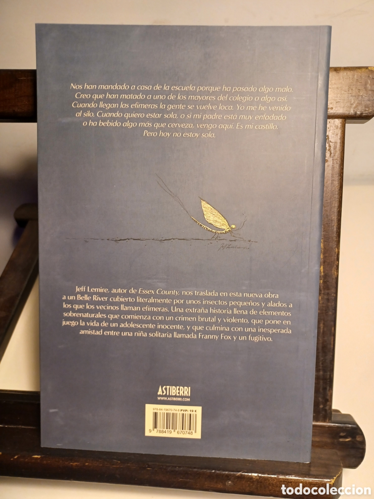 C&oacute;mics: Las ef&iacute;meras 1 Jeff Lemire/ Astiberri/ NUEVO A ESTRENAR - Foto 2