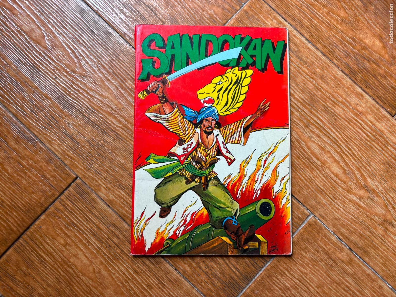C&oacute;mics: SANDOKAN - EDICIONES TOPELA 1976