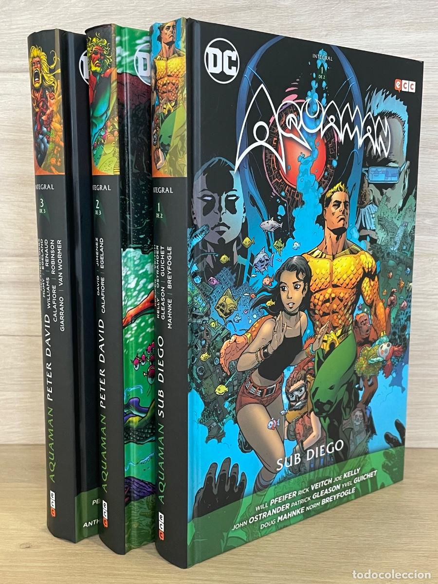 C&oacute;mics: Aquaman: Integral / Completo 3 Vol&uacute;menes / Doug Mahnke, Patrick Gleason, Yvel Guichet, Darryl Banks