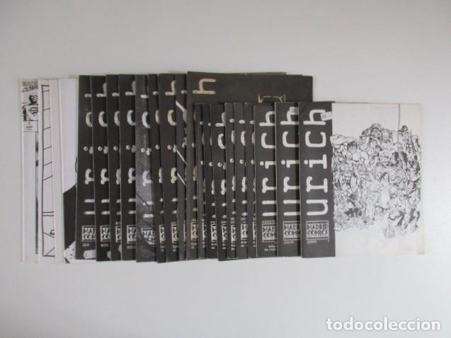 C&oacute;mics: URICH FANZINE COMPLETO - MADRID COMICS - LOS SOTANOS - 21 N&ordm;S + N&ordm; ESPECIAL - TODO LO PUBLICADO