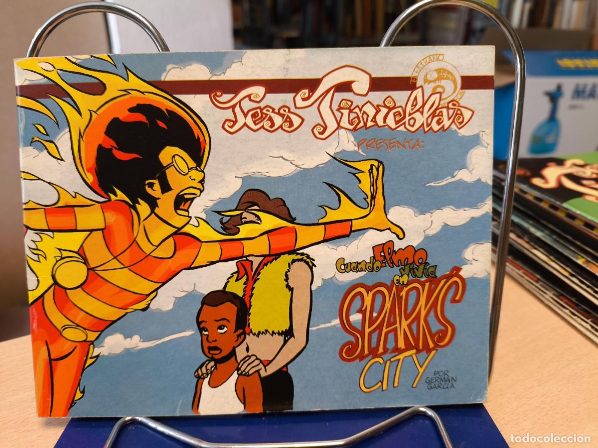 C&oacute;mics: TESS TINIEBLAS - CUANDO ELMO VIVIA EN SPARKS CITY - GERMAN GARCIA
