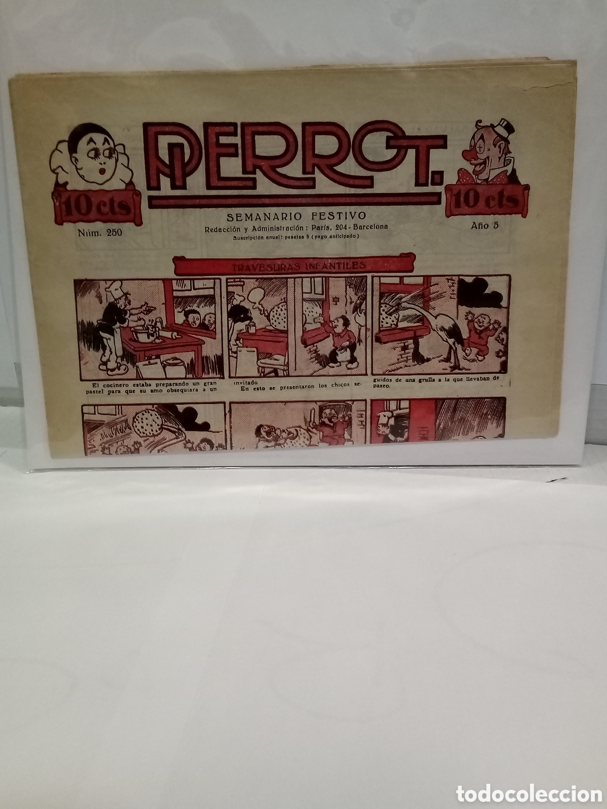 Comics : Pierrot n&uacute;mero 250 a&ntilde;o 5