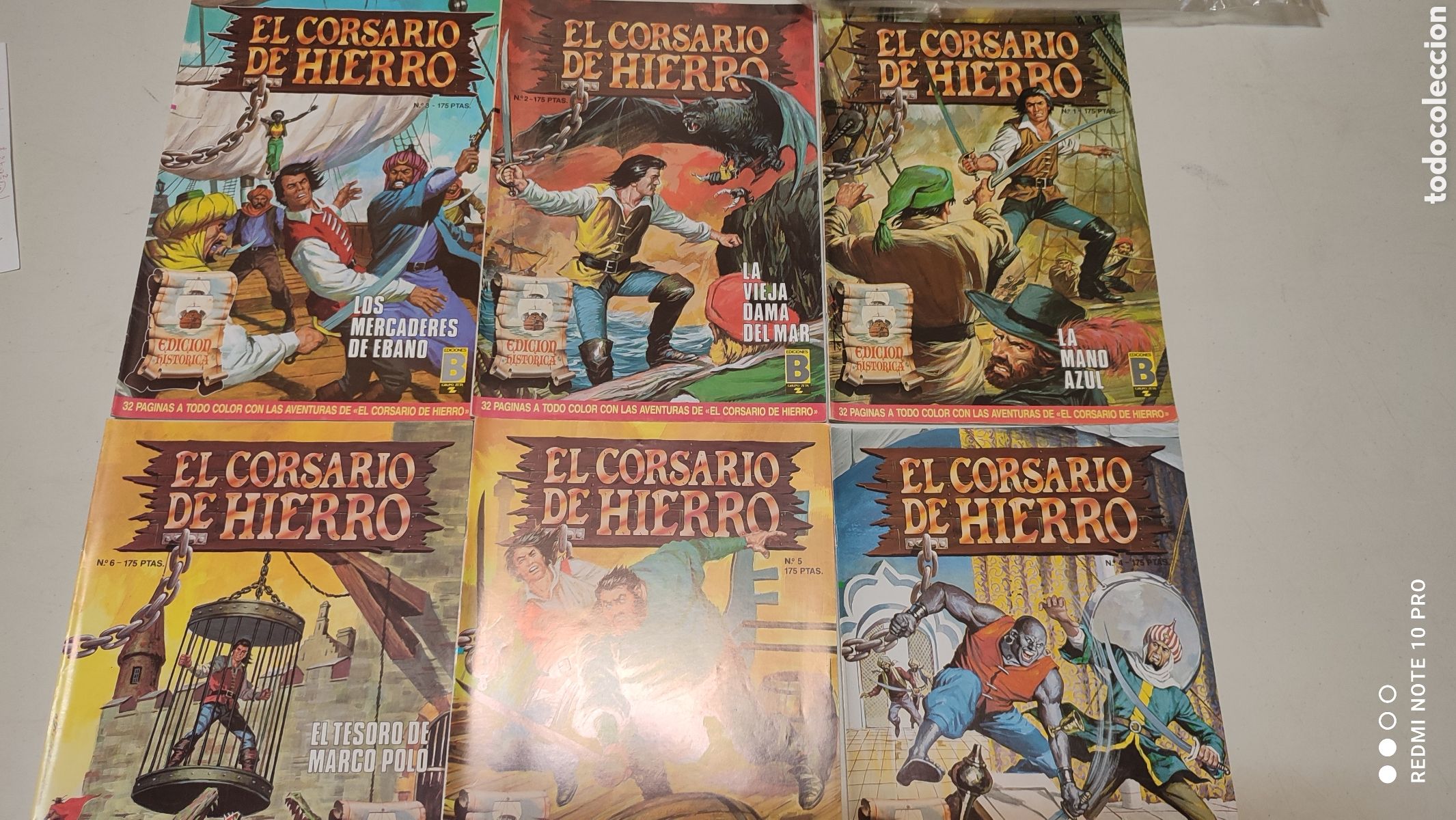 C&oacute;mics: El corsario de hierro edici&oacute;n hist&oacute;rica