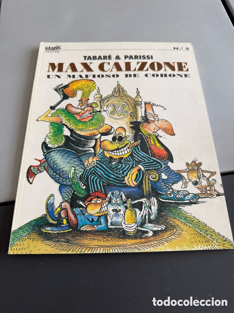 C&oacute;mics: MAX CALZONE. TABAR&Eacute;.