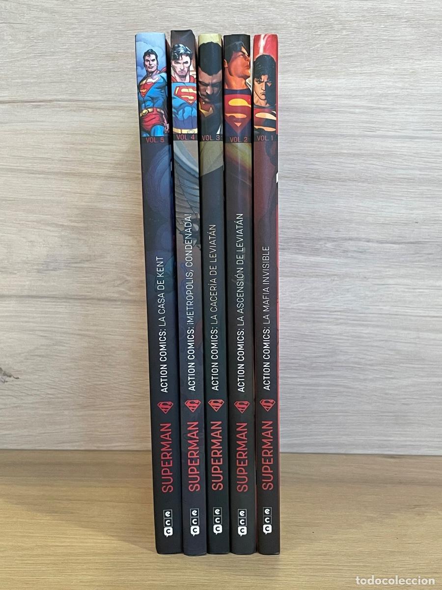 C&oacute;mics: Superman: Action Comics Saga de Brian Michael Bendis / Completa 5 Vol&uacute;menes / Patrick Gleason - Foto 2