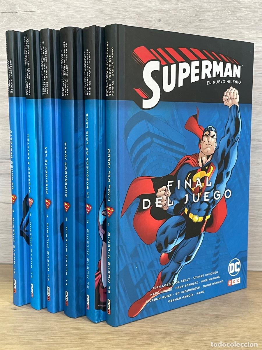 C&oacute;mics: Superman: El nuevo milenio / Completo 6 Vol&uacute;menes / Jeph Loeb, Mark Millar, Joe Kelley, Stuart Immon