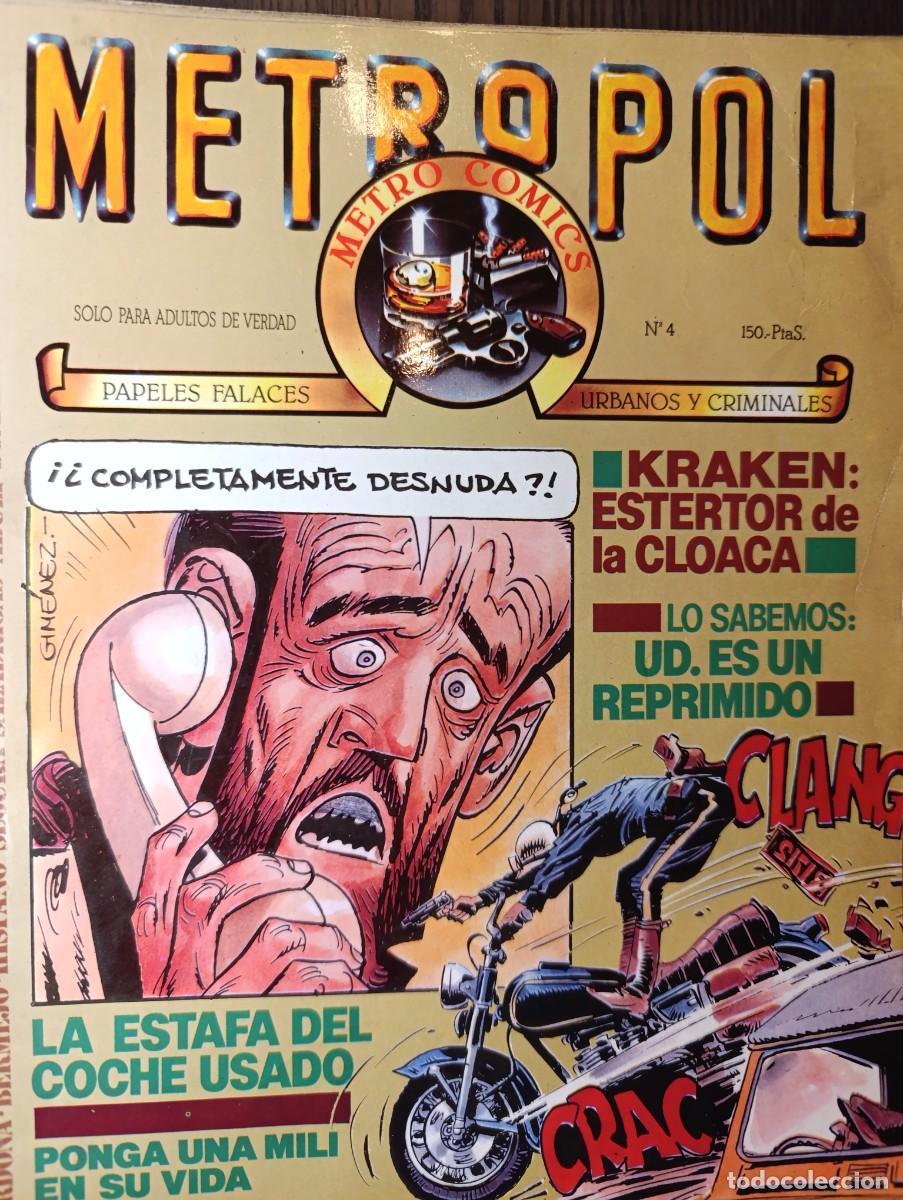 Comics : Comic. Revista Metropol. Ver fotos para t&iacute;tulos, n&uacute;meros y estados de los tebeos