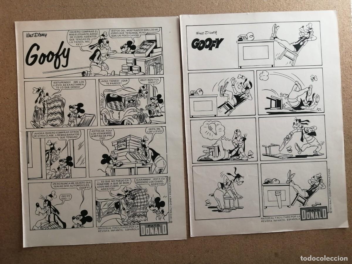 C&oacute;mics: GOOFY. DOS HOJAS COMIC - Foto 1