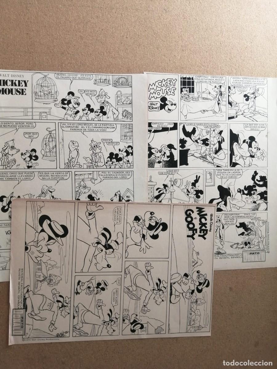 C&oacute;mics: MICKEY MOUSE. TRES HOJAS COMIC