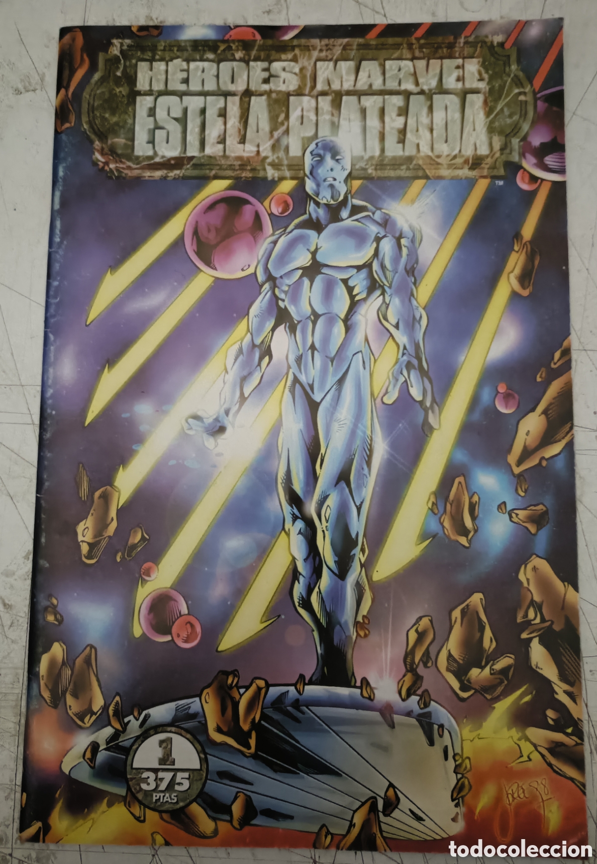 C&oacute;mics: C&oacute;mic. H&eacute;roes Marvel. Estela plateada.
