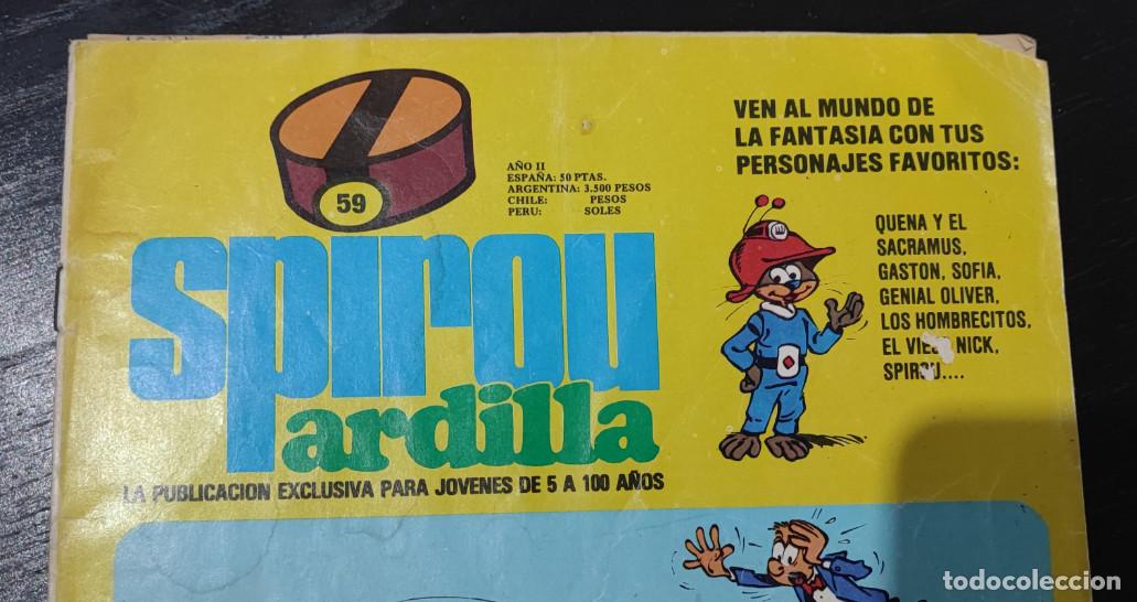 C&oacute;mics: SPIROU ARDILLA N&ordm; 59, CESAR, EDITORA MUNDIS 1979, TEBEO, COMIC - Foto 2