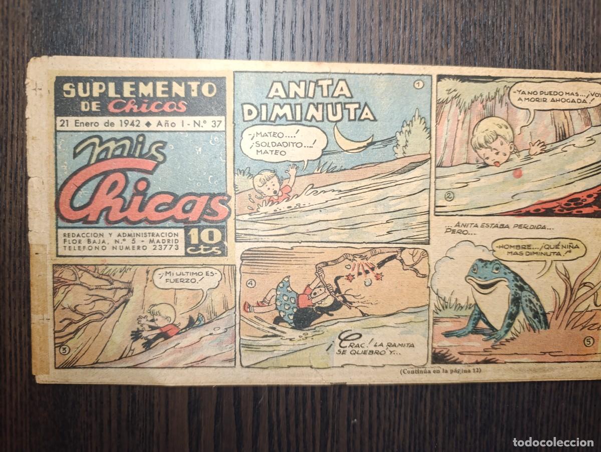 Comics : Comic. Chicos. N&ordm; 37. A&ntilde;o 1942. Ver foto