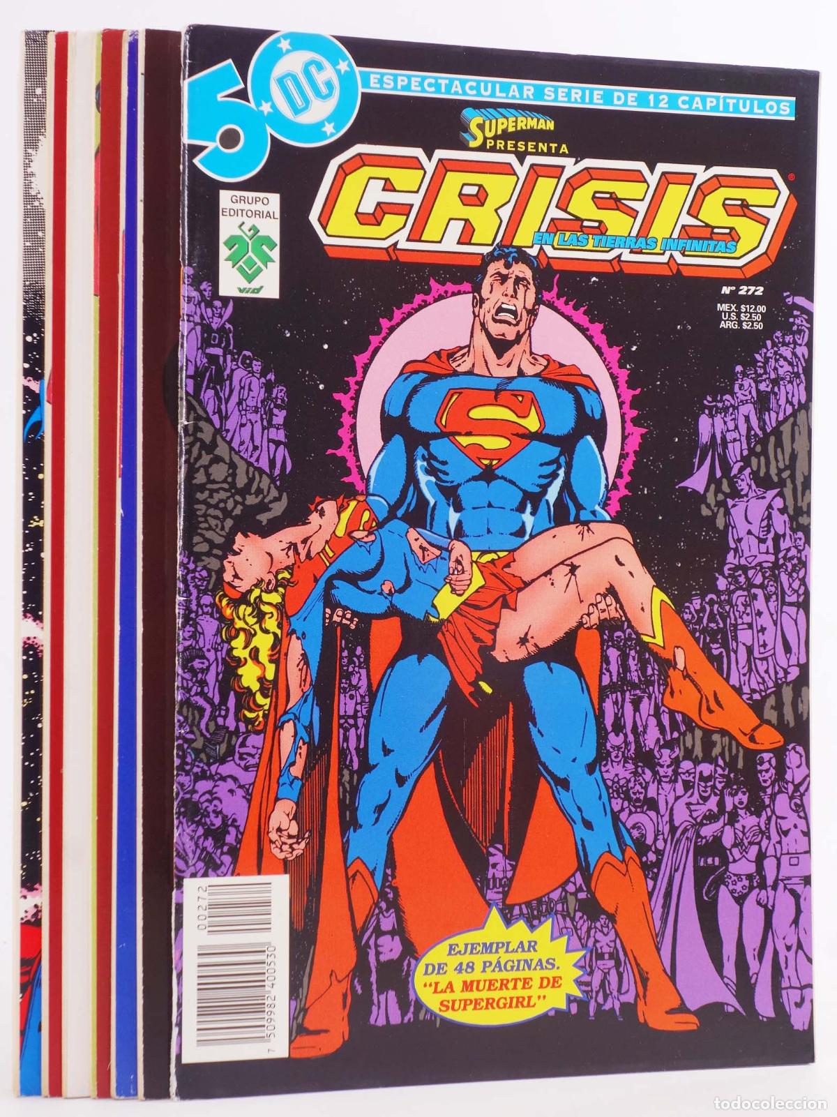 C&oacute;mics: CRISIS EN TIERRAS INFINITAS 266 A 272. Vid, 1996 - Foto 2