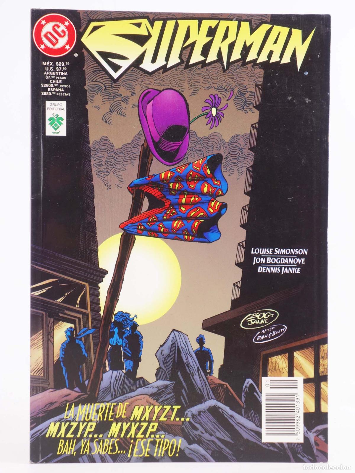 C&oacute;mics: SUPERMAN. LA MUERTE DE MXYZT (Vvaa) Vid, 1999