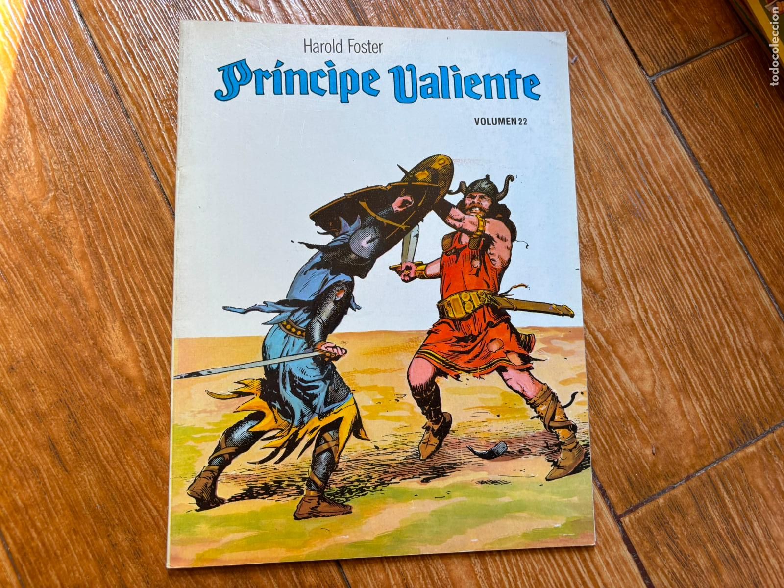 Comics: PRINCIPE VALIENTE VOLUMEN 22 - EDICIONES B.O BO 1978 - POR HAROLD FOSTER