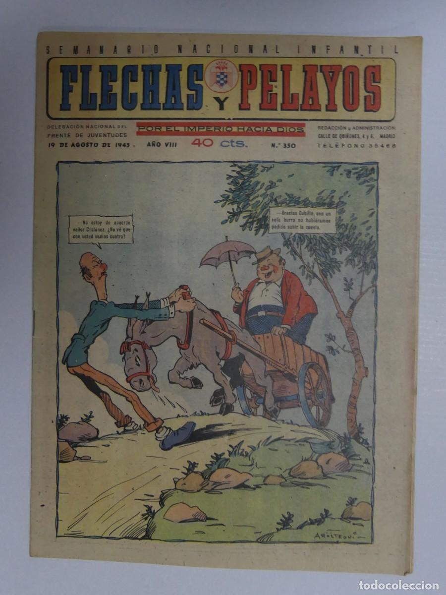 Comics: SEMANARIO NACIONAL INFANTIL FLECHAS Y PELAYOS N&ordm;350