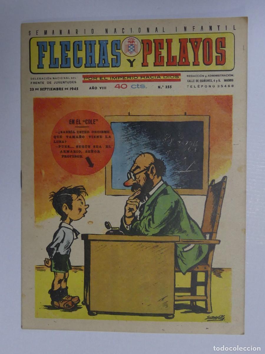 Comics: SEMANARIO NACIONAL INFANTIL FLECHAS Y PELAYOS N&ordm; 355