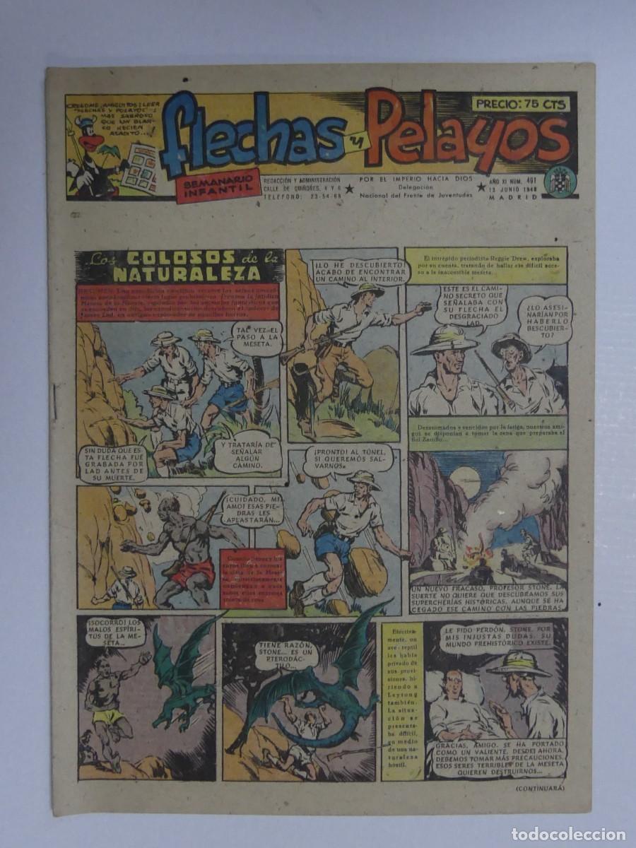 Comics: SEMANARIO NACIONAL INFANTIL FLECHAS Y PELAYOS N&ordm; 491