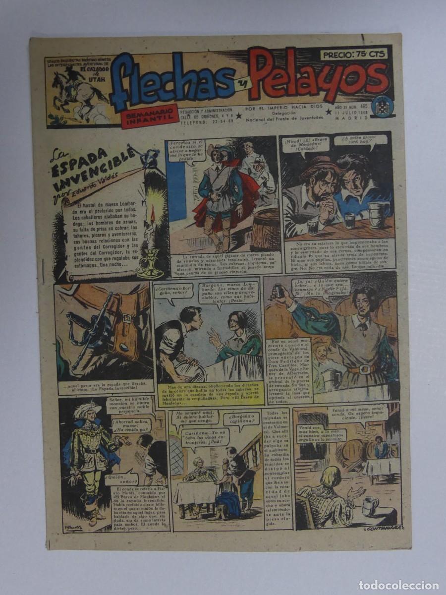 Comics : SEMANARIO NACIONAL INFANTIL FLECHAS Y PELAYOS N&ordm; 495