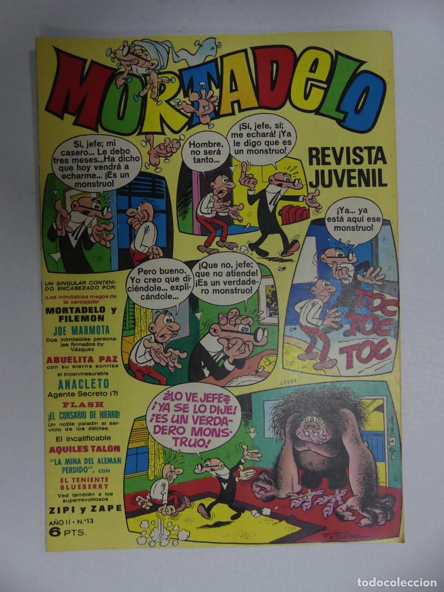 Comics: REVISTA JUVENIL MORTADELO A&Ntilde;O II N&ordm;13