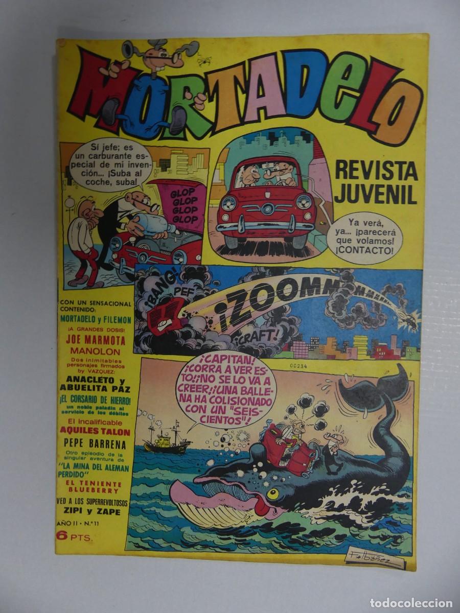 Comics: REVISTA JUVENIL MORTADELO A&Ntilde;O II N&ordm;11