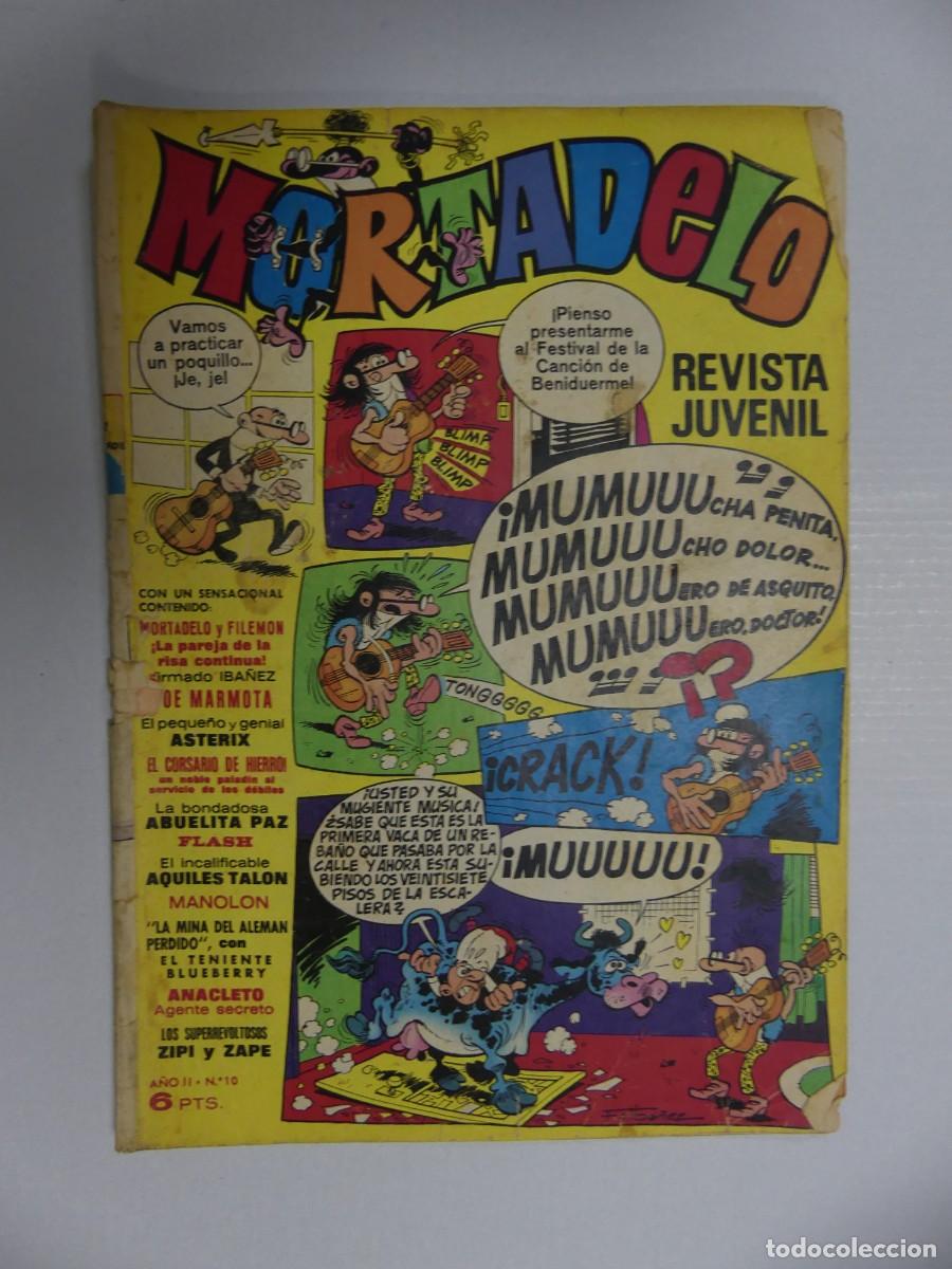 Comics: REVISTA JUVENIL MORTADELO A&Ntilde;O II N&ordm;10