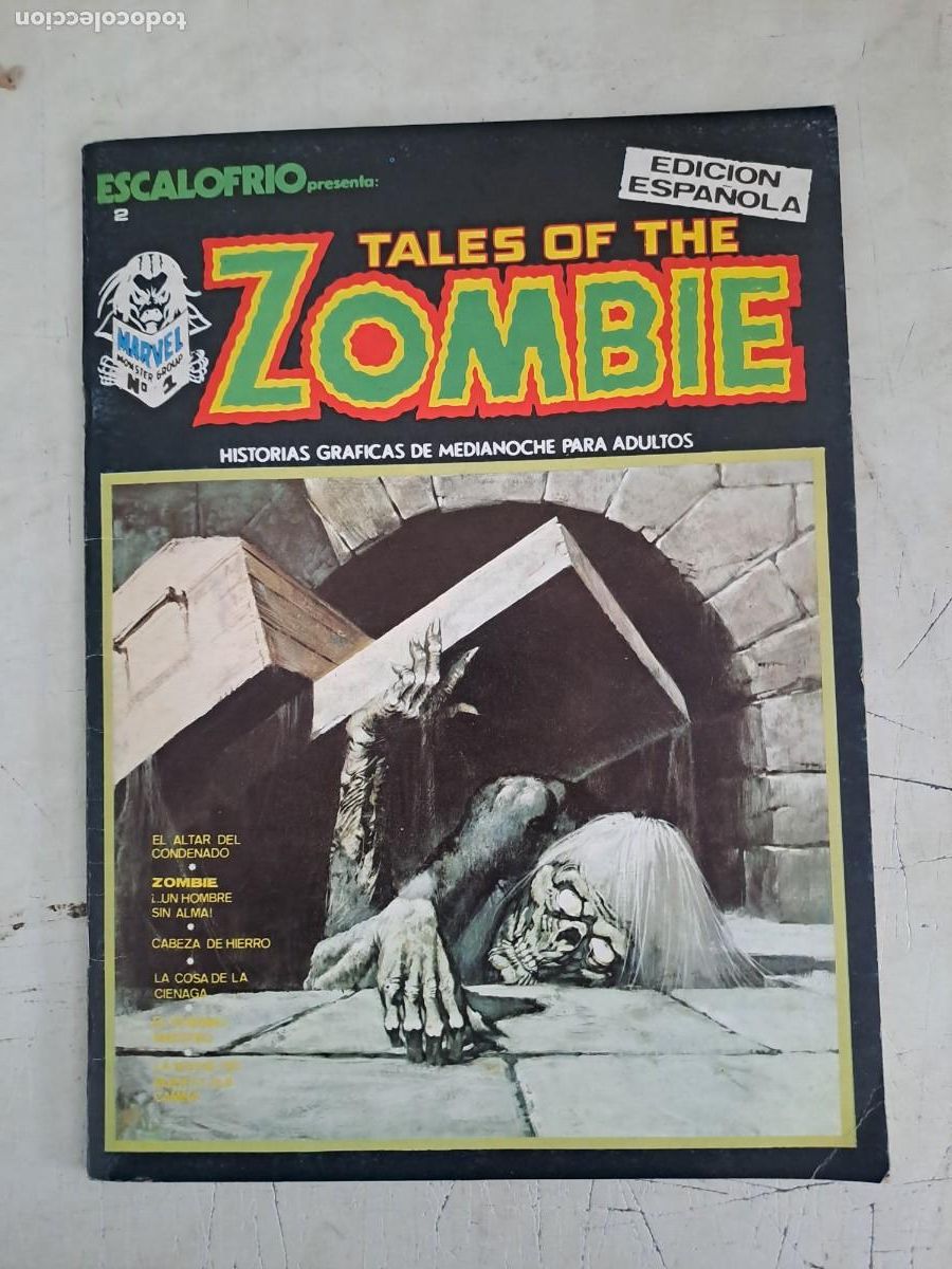 C&oacute;mics: Escalofri&oacute; 2, Zombie, V&eacute;rtice en buen estado