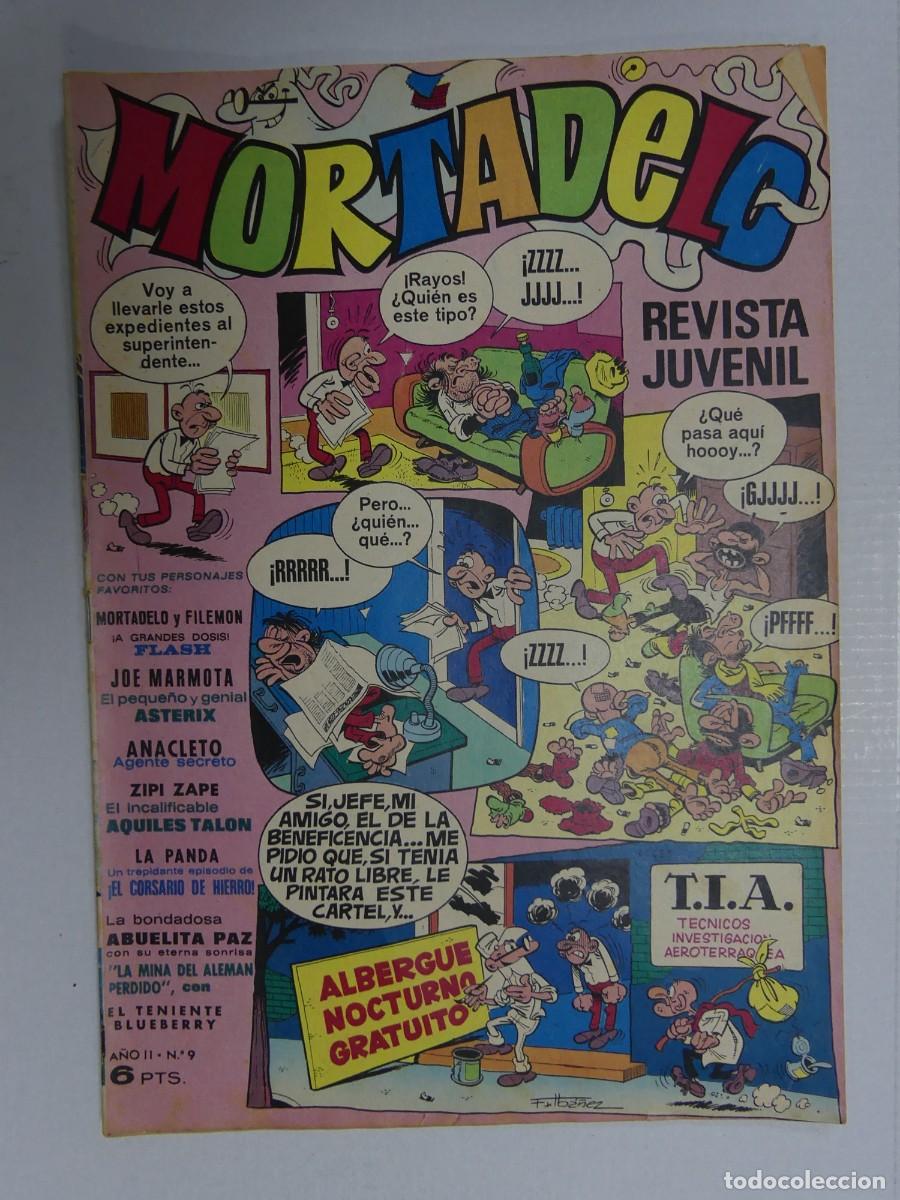 Comics: REVISTA JUVENIL MORTADELO A&Ntilde;O II N&ordm;9