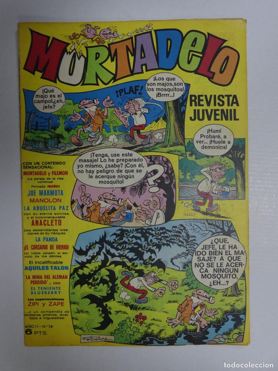 Comics: REVISTA JUVENIL MORTADELO A&Ntilde;O II N&ordm;14