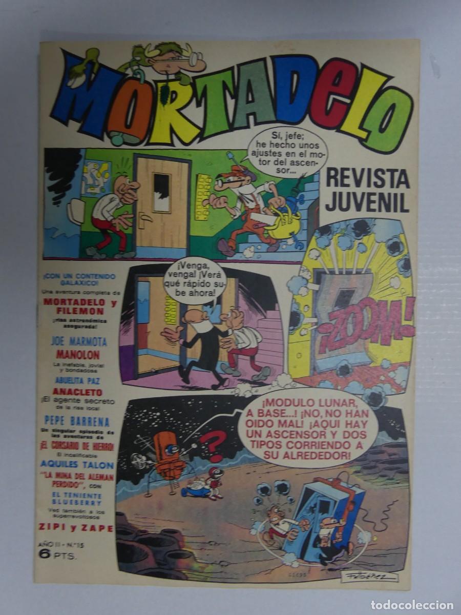Comics: REVISTA JUVENIL MORTADELO A&Ntilde;O II N&ordm;15