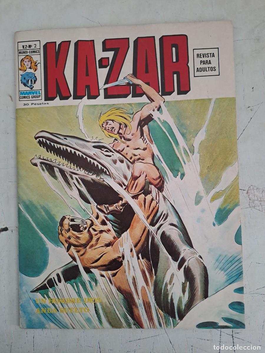 C&oacute;mics: Ka-zar V-2 2, un hombre Dios anda suelto, V&eacute;rtice en buen estado