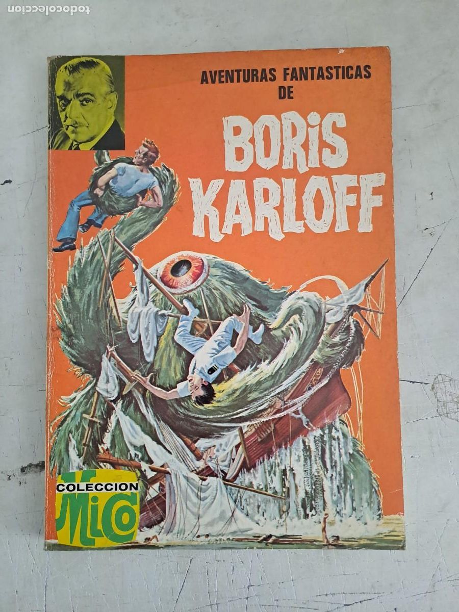 C&oacute;mics: Boris Karloff, colecci&oacute;n Mico 9, Fher en buen estado