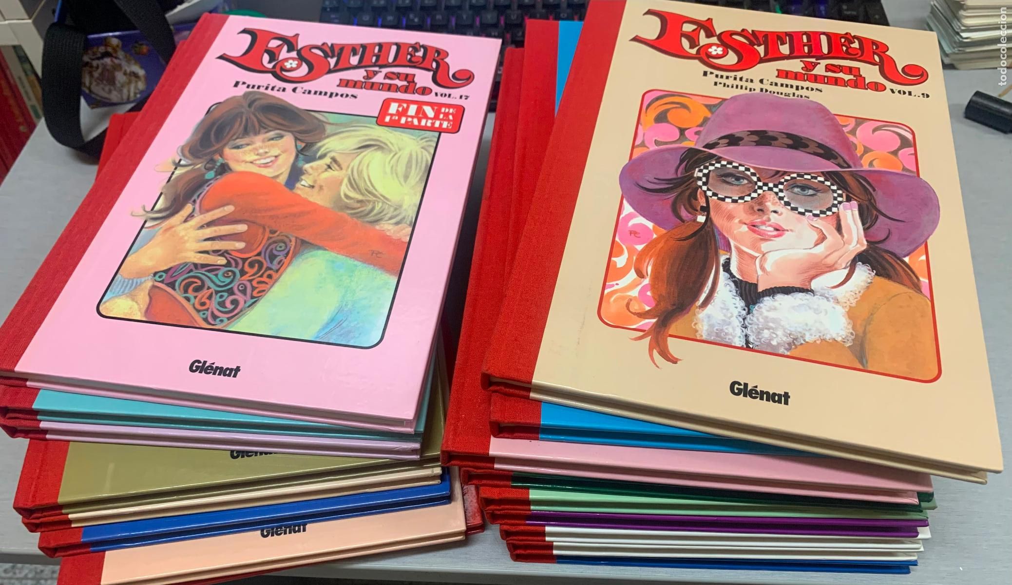 C&oacute;mics: ESTHER Y SU MUNDO / COMPLETA 17 TOMOS / PURITA CAMPOS / GLENAT
