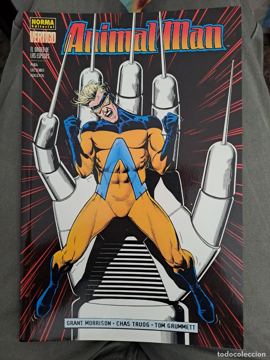 C&oacute;mics: Animal man, el origen de las especies, Norma en muy buen estado Bolsa DA