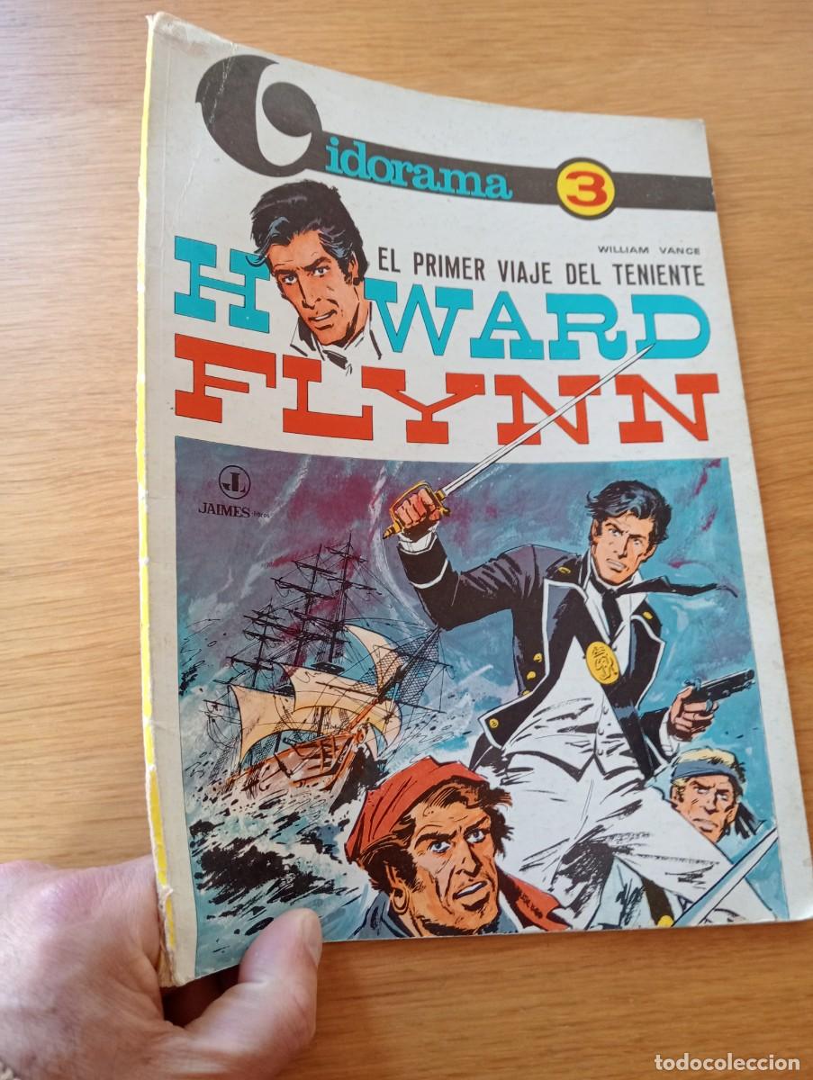 Comics: VIDORAMA N.&ordm; 3 (DE 18). EL PRIMER VIAJE DEL TENIENTE HOWARD FLYNN. R&Uacute;STICA. JAIMES LIBROS. 1968.