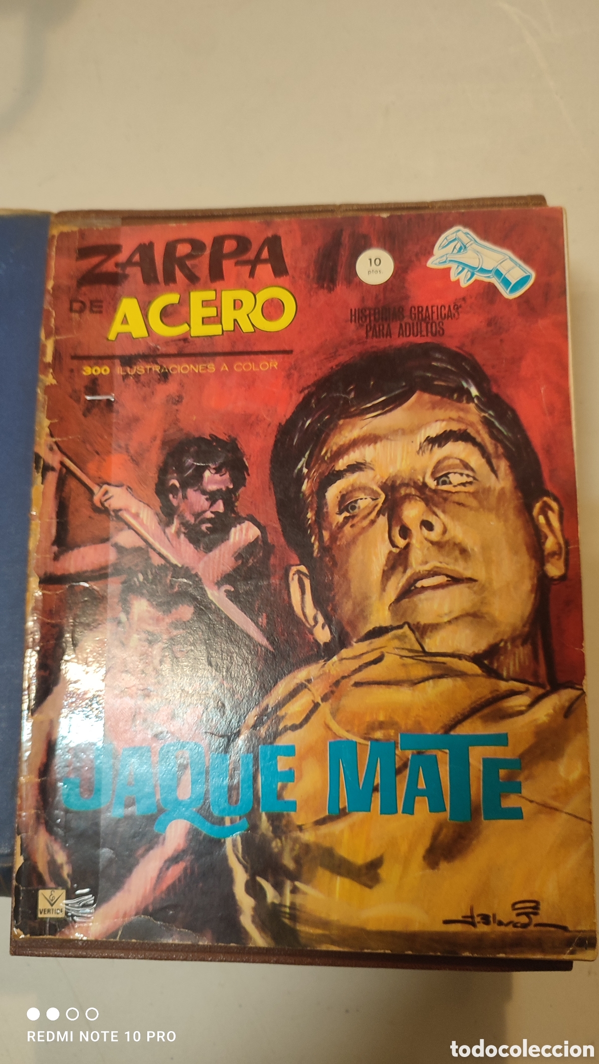 C&oacute;mics: ZARPA DE ACERO COMIC DE EDICIONES VERTICE