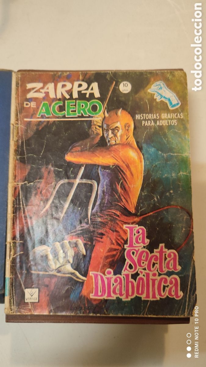 C&oacute;mics: ZARPA DE ACERO COMIC DE EDICIONES VERTICE