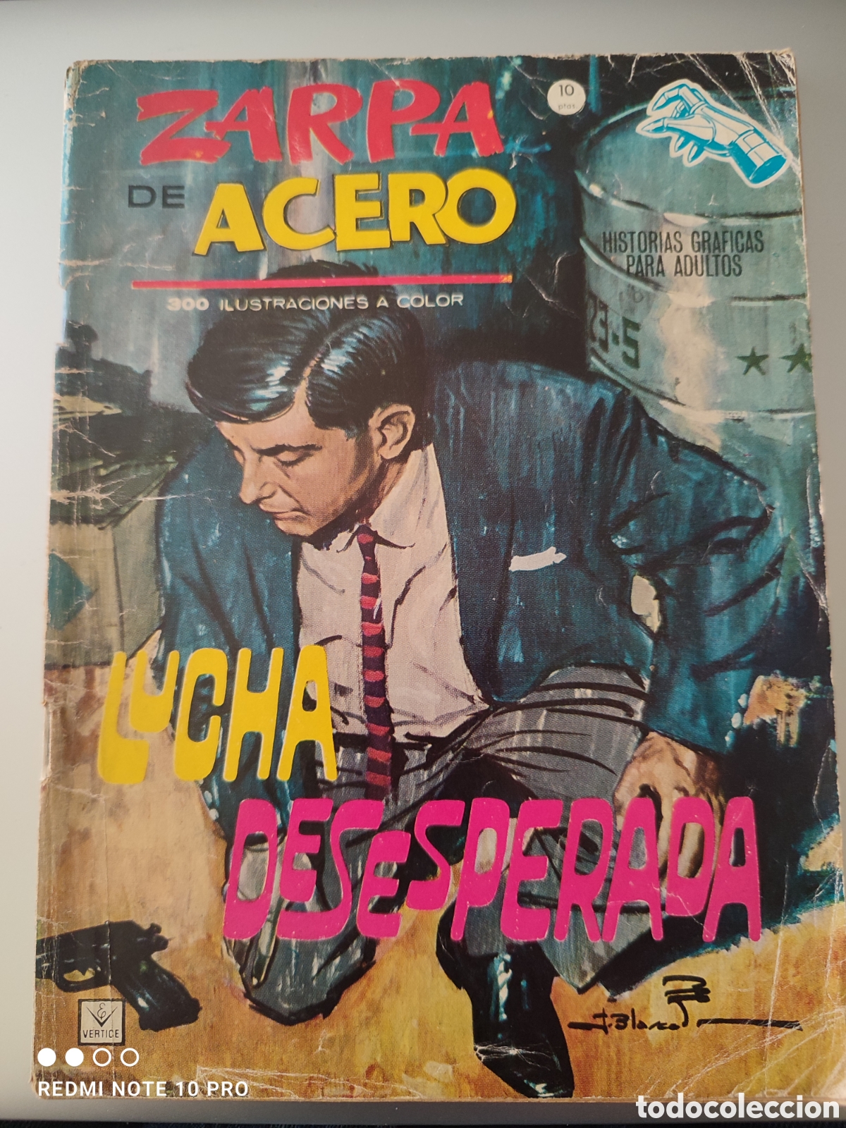 C&oacute;mics: ZARPA DE ACERO COMIC DE EDICIONES VERTICE