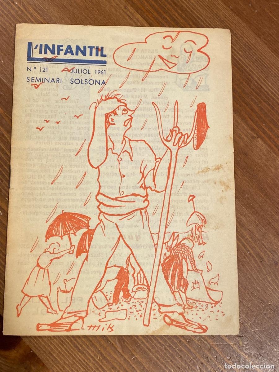 C&oacute;mics: L'INFANTIL SEMINARI SOLSONA N&ordm; 121 JULIOL 1961