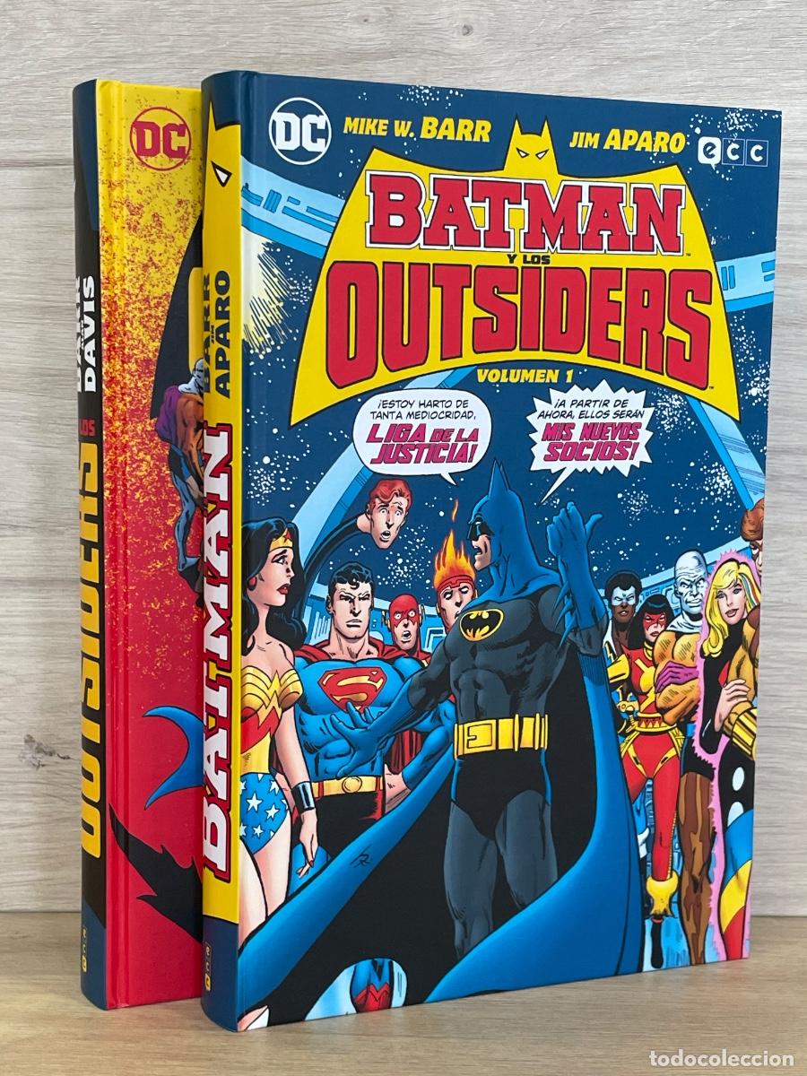 C&oacute;mics: Batman y los Outsiders / Completo 2 Vol&uacute;menes / Mike W. Barr, Jim Aparo, Irv Novick , Kevin Nowlan.