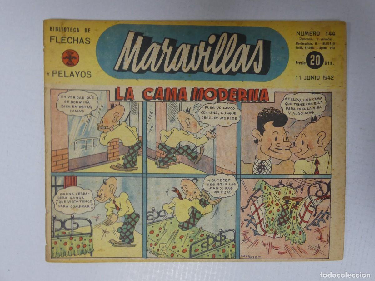 Comics : MARAVILLAS &ndash; BIBLIOTECA DE FLECHAS Y PELAYOS NUMERO 144