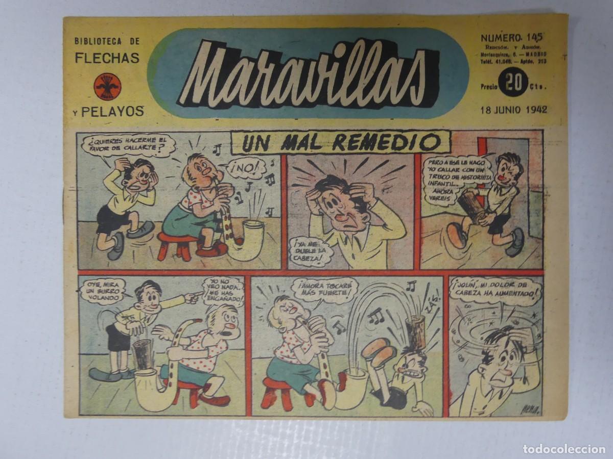 Comics : MARAVILLAS &ndash; BIBLIOTECA DE FLECHAS Y PELAYOS NUMERO 145