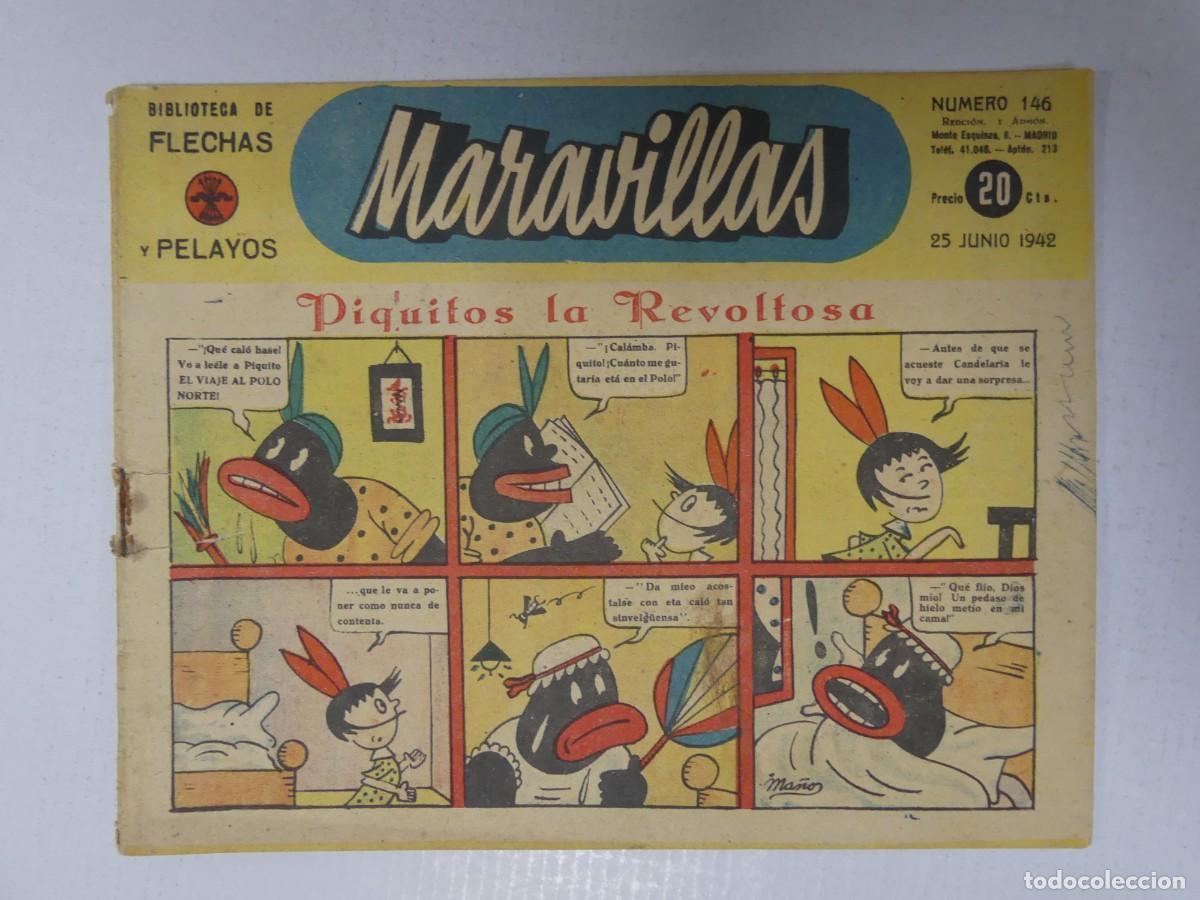 Comics : MARAVILLAS &ndash; BIBLIOTECA DE FLECHAS Y PELAYOS NUMERO 146
