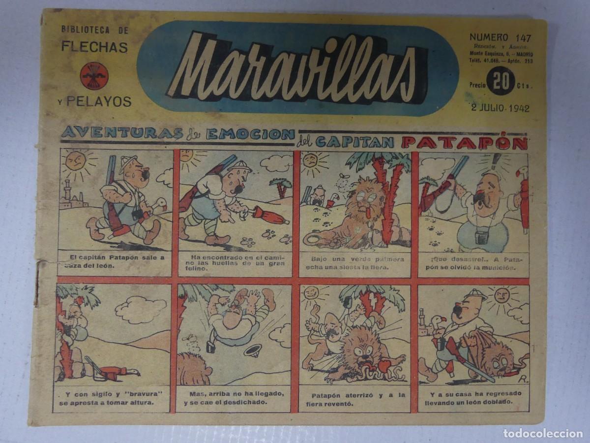 Comics : MARAVILLAS &ndash; BIBLIOTECA DE FLECHAS Y PELAYOS NUMERO 147